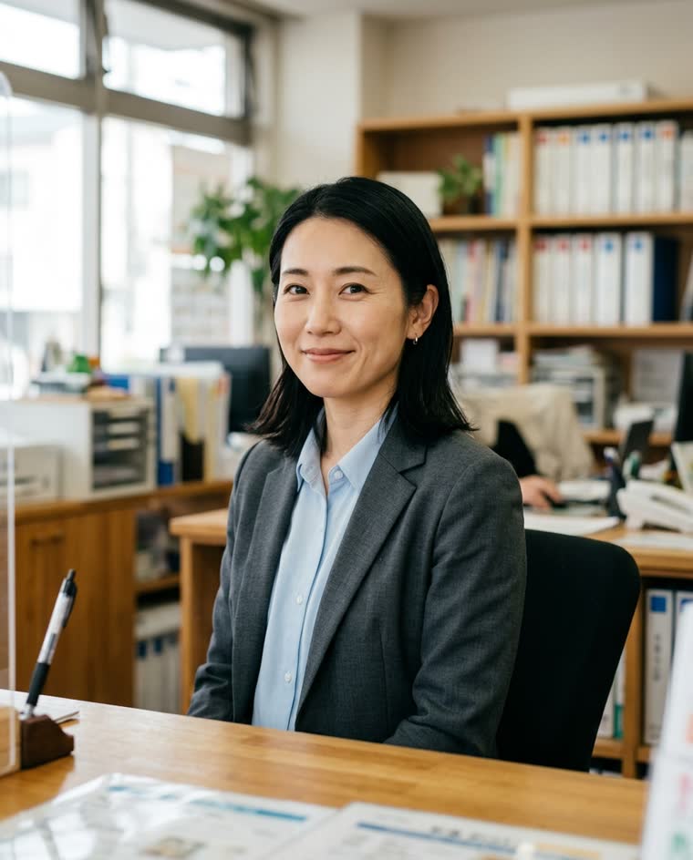 賃貸担当の佐々木彩