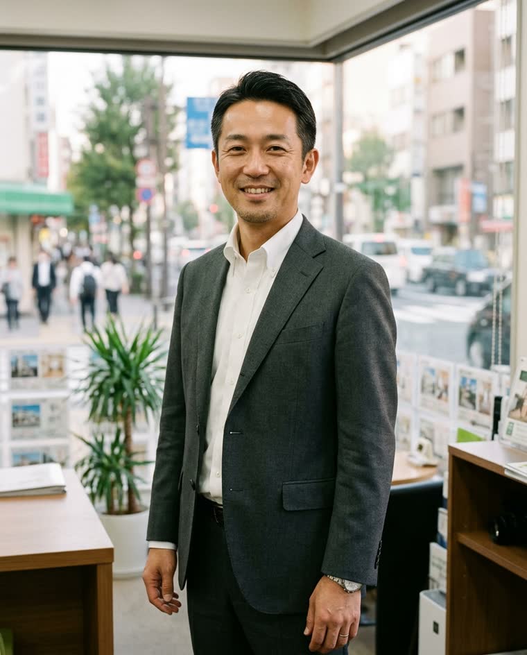 売買担当の中村哲也